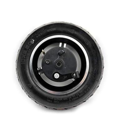 Imagem de L-faster Roda de Scooter CST de 25 cm com freio de tambor 10 x 2,5 pneumático uso pneu e tubo CST cabo de freio de 1,8 m eixo de 90 mm e barra de cabra (somente roda)