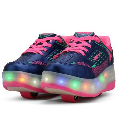 tenis com rodinha e led