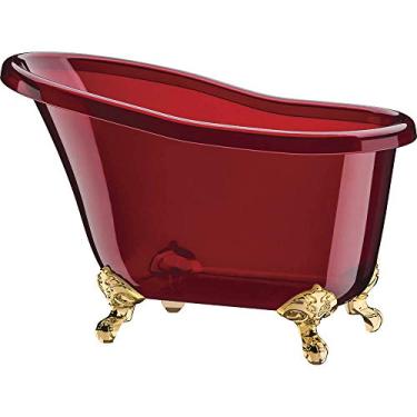 Imagem de Champanheira formato Banheira ideal para 4 garrafas (Vermelho Translúcido)