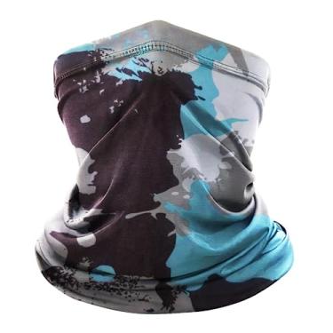 Imagem de Balaclava touca ninja UV50+ Cor: Bege camuflado Aberto