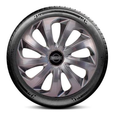 Imagem de Calota LC121 Nissan Aro 15 Grafite Velox Escolha o carro