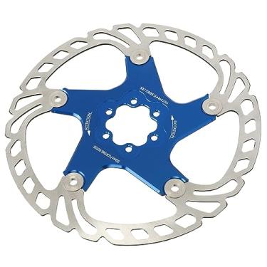 Imagem de Rotor do Freio a Disco da Bicicleta de Montanha, Rotor Flutuante do Freio a Disco da Bicicleta da Resistência à Corrosão 6 Parafusos para Substituição (180 mm)