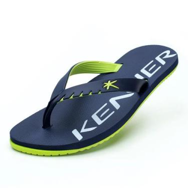 Imagem de Chinelo Sándalia Kenner Red Mixed Azul Marinho / Verde