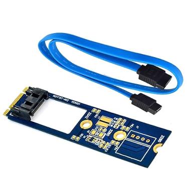 Imagem de DAGIJIRD Placa adaptadora M.2 NGFF para SATA chave B-M M.2 NGFF SATA SSD para adaptador de 7 pinos com cabo SATA