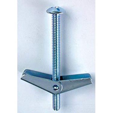 Imagem de L.H. Dottie TBC362 Parafuso de alternância, cabeça de cogumelo, 0,95 cm de diâmetro por 5 cm de comprimento, banhado a zinco, pacote com 50