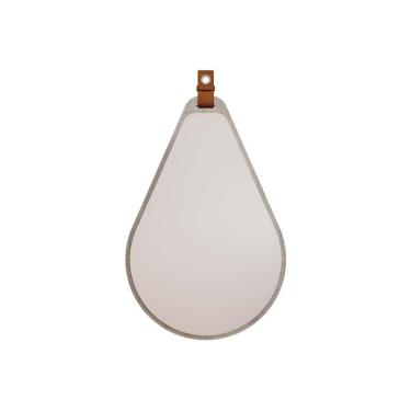Imagem de Espelheira de Banheiro Gota 50X76CM cor Cimento - MGM
