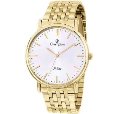 Imagem de Relógio CHAMPION S-line feminino analógico dourado CN21112H