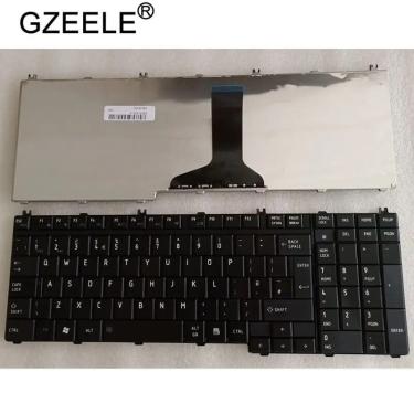 Imagem de Gzeele-teclado gb/ar para laptop toshiba  qosmio f60  f755  g55  f750  g50  x305  satélite p200d