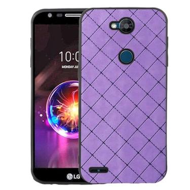 Imagem de ELISORLI Compatível com LG X Charge/Fiesta 2 LTE/X Power 3/X5/LV7 Capa robusta fina acessórios de celular antiderrapante de borracha TPU para celular para LG-M322 XPower 2 SP320 M327 M322 mulheres