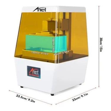 Imagem de Impressora 3D Resina Anet3d N4 (Msla) + 250ml Resina - Anet 3D Printer