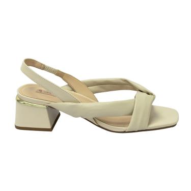 Imagem de Sandália Jorge Bischoff J15423015002 Couro Natural Off White