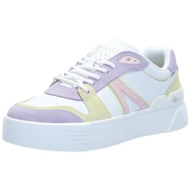 Imagem de Lacoste Tênis feminino L002 Evo, Branca/Pnk, 9