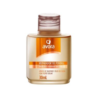 Imagem de Reparador de Pontas Avora Silicone e Óleo de Oliva 30ml