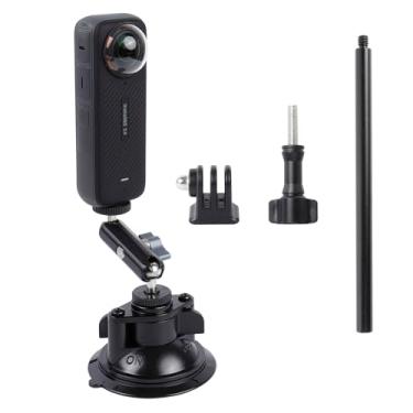 Imagem de Suporte de ventosa para Gopro iPhone - com adaptador de suporte de telefone para para-brisa de carro para Gopro Hero11 10 9 8 7 6 5 Max Mini, insta360 ONE X2 X3 RS, DJI Action3 2