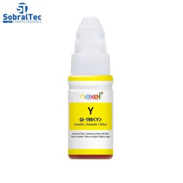 Imagem de Refil De Tinta Canon Nexel Amarelo GL-190 70ML