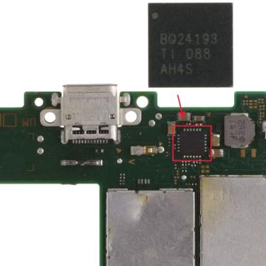 Imagem de Chip IC de gerenciamento de carregamento de bateria BQ24193 para placa-mãe Nintendo Switch OLED e Switch Lite BQ24193