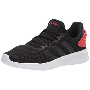 Imagem de adidas Tênis masculino Lite Racer Byd 2.0, Core Black/Core Black/Vivid Red, 38