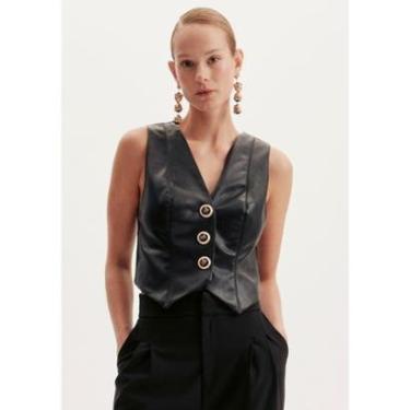 Imagem de Colete Alfaiataria Curto Lança Perfume-Feminino