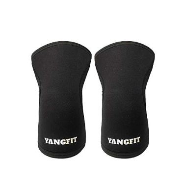 Imagem de Joelheira Crossfit Neoprene 7mm para Lpo Par Yangfit (M)