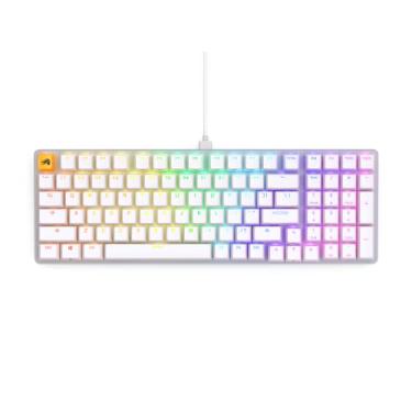 Imagem de Glorious GMMK 2 Base de teclado para jogos pequena - Kit Barebones - Teclado mecânico branco TKL Hot Swappable DIY - Com fio, retroiluminado RGB, - Acessórios de configuração de PC - 65%, branco