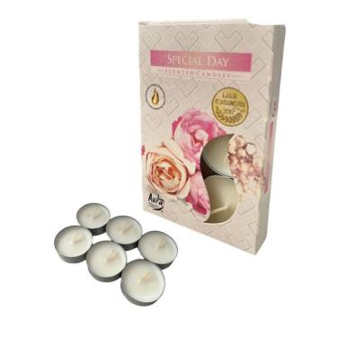 Imagem de Kit 6 Velas Rechaud Difusor Flutuante Fondue 6 Hrs - Aromas