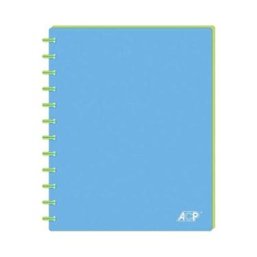 Imagem de Pasta Catálogo, A4, Com Discos, Candy, 30 Envelopes, Azul e Verde, Acp