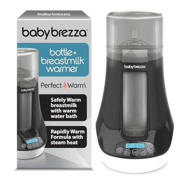 Imagem de Baby Brezza Aquecedor rápido de mamadeira – Aquecedor de leite para bebês + descongelador de leite materno – 2 temperaturas exclusivas para leite materno + fórmula – Ajuste universal para todas as