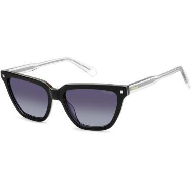 Imagem de Óculos de Sol Polaroid 4157 S X 0WM 55WJ Preto Feminino - Preto - Feminino - Único-Feminino