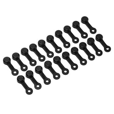 Imagem de Risk Tampa de Silicone Zerk, 20 Peças, Tampa de Parafuso Sangrador de Freio, à Prova de Poeira, para Carro e Motocicleta (Preto)