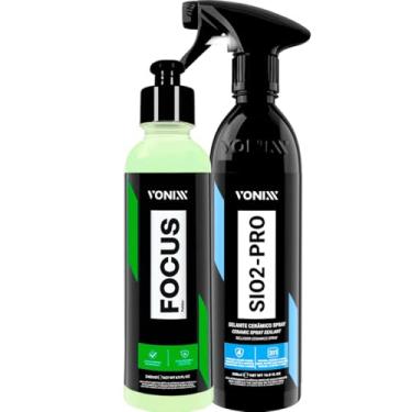 Imagem de Kit Focus Vonixx Removedor De Marca D'água Sio2 Pro Vidros
