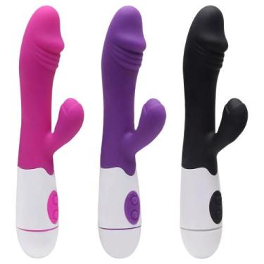 Imagem de Vibrador Recarregável Ponto G 30 Modos De Vibração - PRETTY LOVE, Roxo