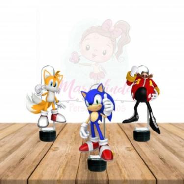 Imagem de Tubete Personalizado Sonic - Marilinda 