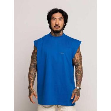 Imagem de Regata Oversized Thpe Premium  - Thpe Store, Azul royal, M