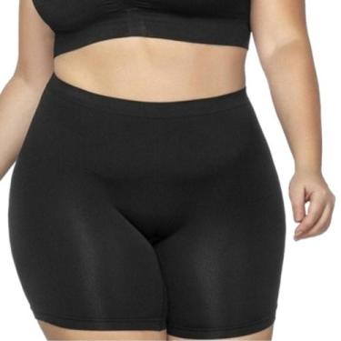 Imagem de Short Legging Plus Size Fitness Academia Ginástica Corrida Treino Cós 