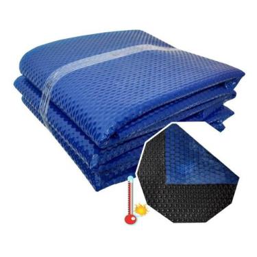 Imagem de Capa Manta Térmica Preta Para Piscina  6 X 3 Plástico Bolha - Smart Co
