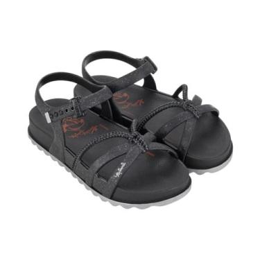 Imagem de Sandália Minnie Infantil Disney Papete Grendene Kids 23100, 23100 pret