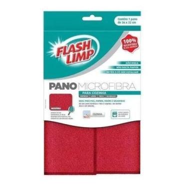 Imagem de Pano Microfibra Para Cozinha Flashlimp - Flashlimp 