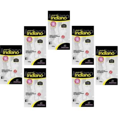 Imagem de Hene em Gel Divina Dama Indiano 07x180gr Preto Forte (Preto Azulado) P