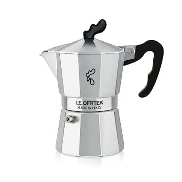 Imagem de Lorren Home Trends Amika Made In Italy Cafeteira clássica de fogão expresso, café italiano, 6 xícaras