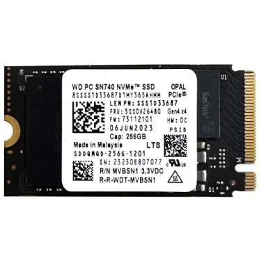 Imagem de Oemgenuine WDC SN740 256GB M.2 2242 PCI-e 4.0 Gen 4x4NVME SSD interno de estado sólido fator de forma M Key Steam Deck - leitura sequencial de até 4000 MB/s.