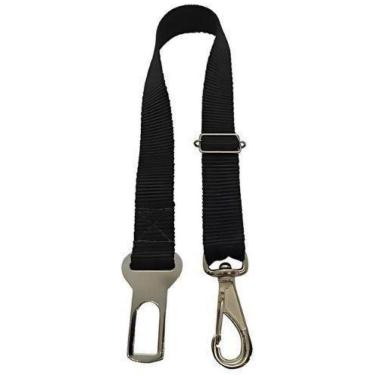Imagem de Cinto Segurança Pet Coleira Universal Porte Cachorro Gato