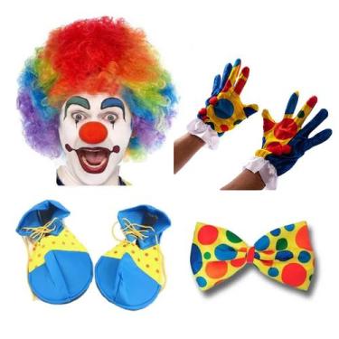 Imagem de Kit Fantasia Palhaço de Circo - Extra Festas