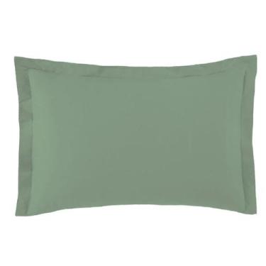 Imagem de Fronha Avulsa Toque Acetinado 50x70cm Verde Altenburg