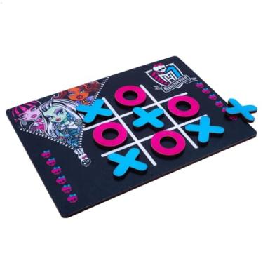 Imagem de 10un Jogo da velha Monster High Mdf Lembrancinha Aniversário