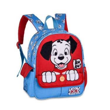 Imagem de Mochila 101 Dálmatas Bolsa Escolar Maternal Pré Escola - Clio