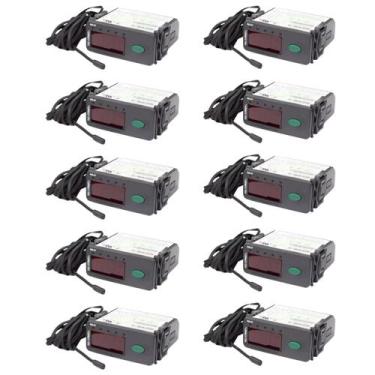 Imagem de Kit 10 Controlador Termostato Digital TIC17RGTI Full Gauge