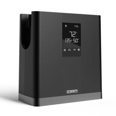 Imagem de AC Infinity THERMOFORGE T3, aquecedor ambiental para tendas de cultivo com controlador de temperatura VPD, aquecimento PTC de 10 níveis e mangueira de extensão incluída para tendas, salas e estufas