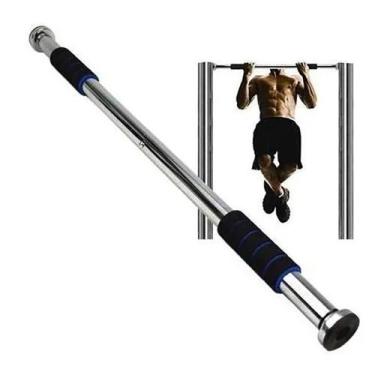 Imagem de Barra De Porta Fixa Para Flexão De Braço Malhe Em Casa - Mbfit