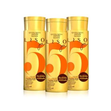 Imagem de Kit C/3 Unidades De Liso Já Alisamento Em 5 Minutos 270ml
