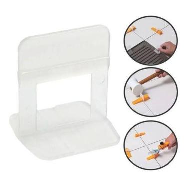 Imagem de ESPAÇADOR / NIVELADOR DE PISO AZULEJO PORCELANATO 1,5mm CORTAG C/ 50un